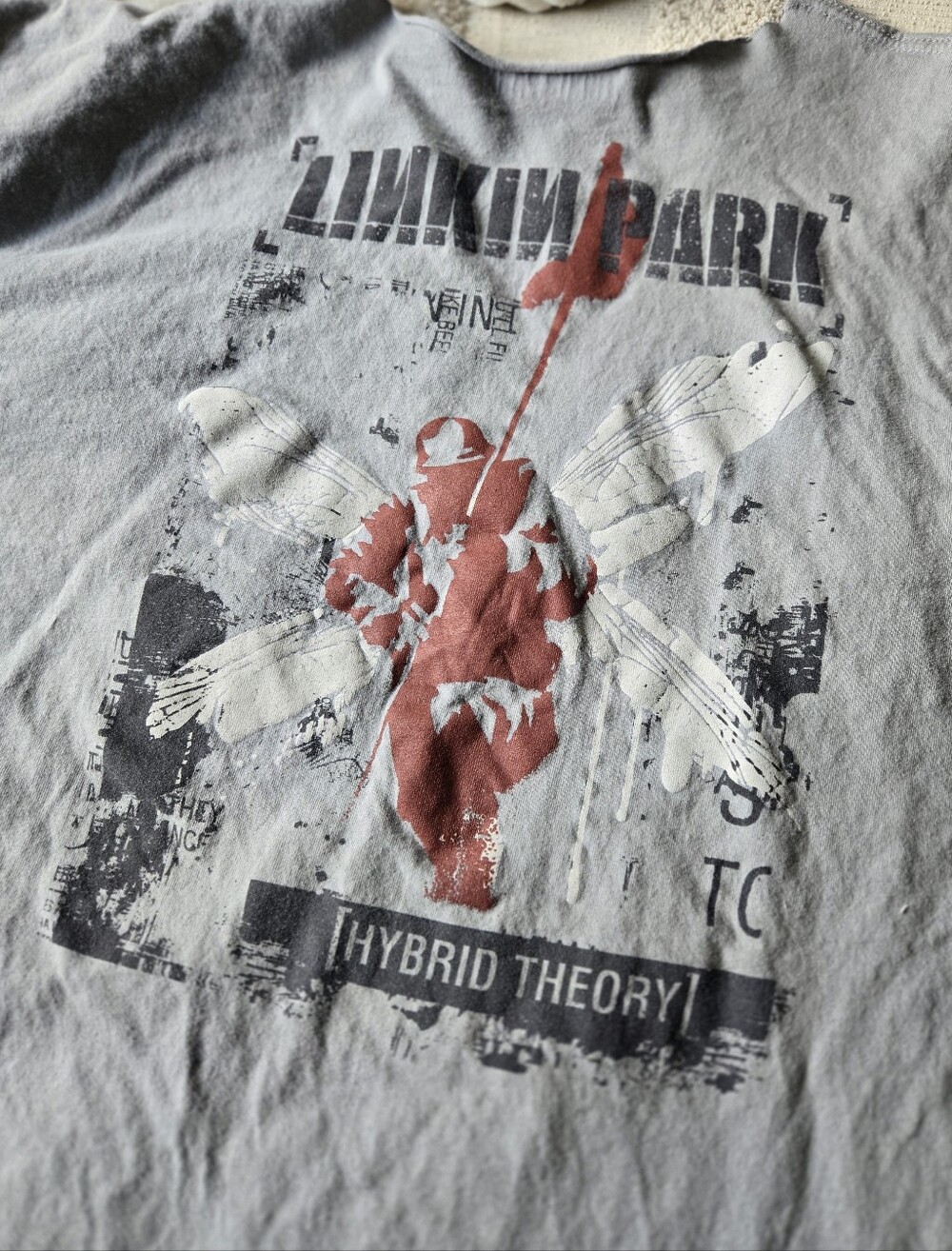 Linkin Park Hybrid Theory Album Cover Tshirt, Sz XXL